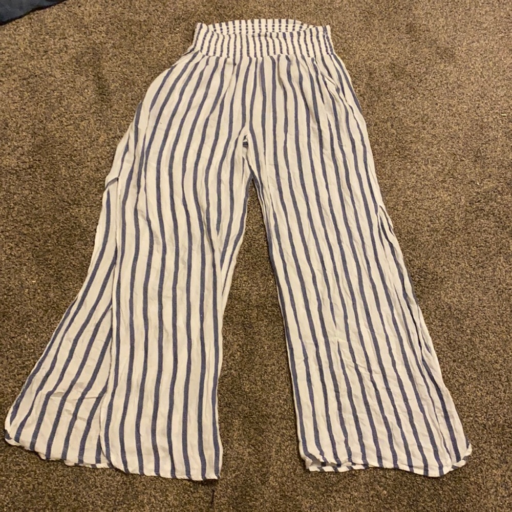 Flowy swim cover up pants
